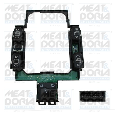 Switch, window regulator